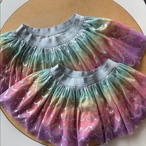 Stella McCartney Colorful Patterned mermaid  kids Skirt